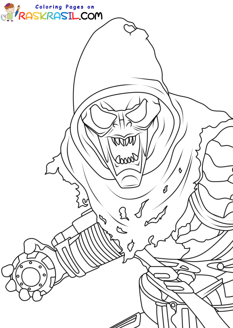 Green goblin coloring pages