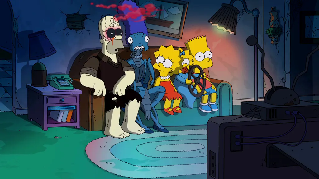 The simpsons treehouse of horror simpsons tree house horror x