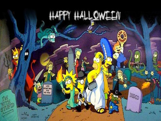 Simpsons happy halloween simpsons halloween the simpsons simpsons treehouse of horror