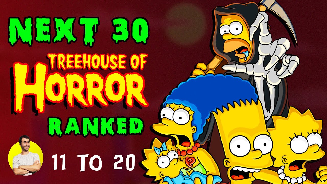Next simpsons treehouse of horror ranked worst to best episodes