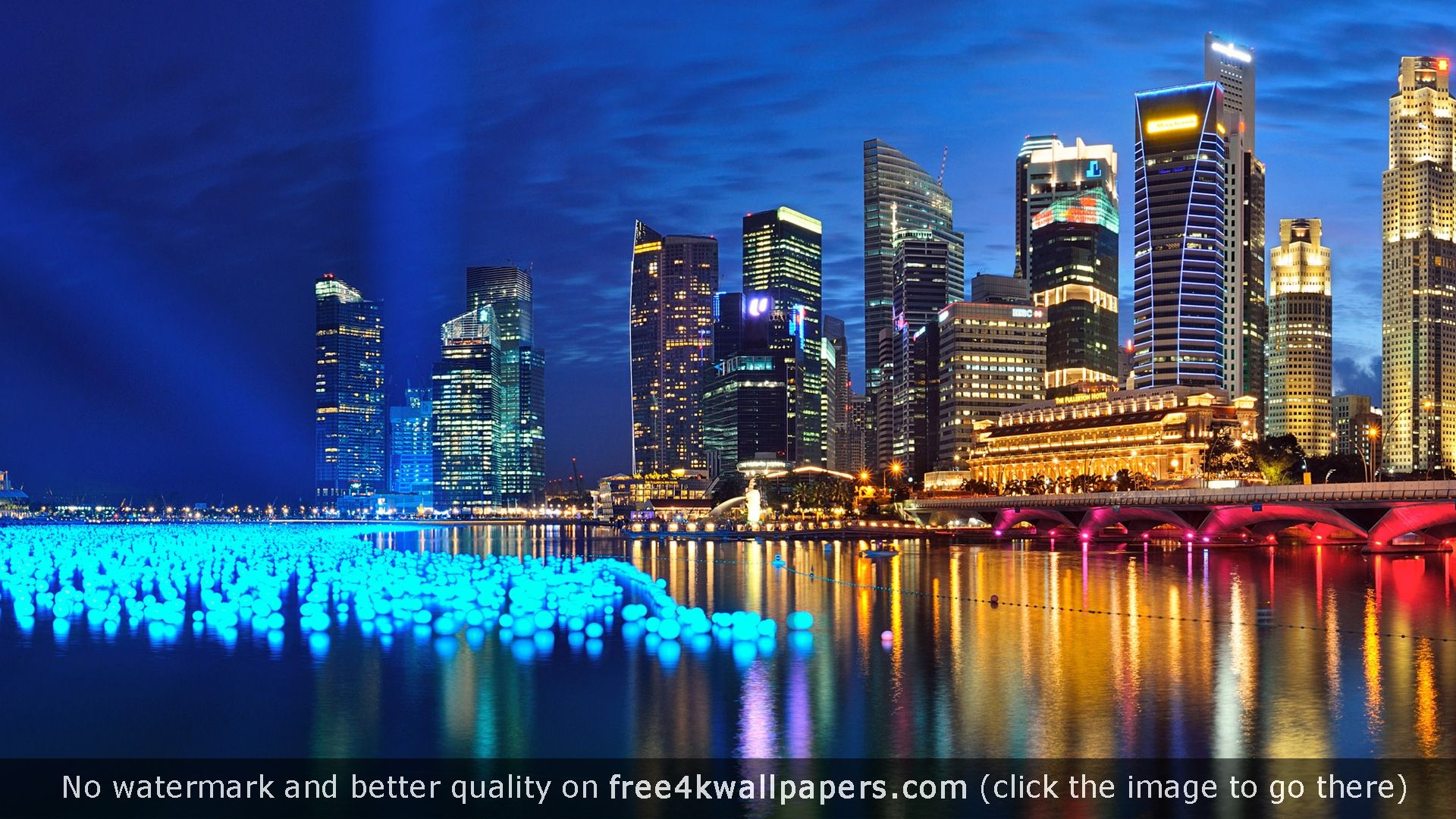 Marina bay singapore panorama hd wallpaper singapore photos types of photography city wallpaper