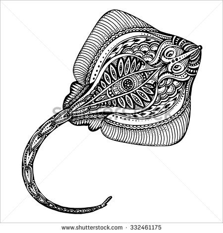 White fish stock vectors vector clip art black and white doodle fish coloring page how to draw hands
