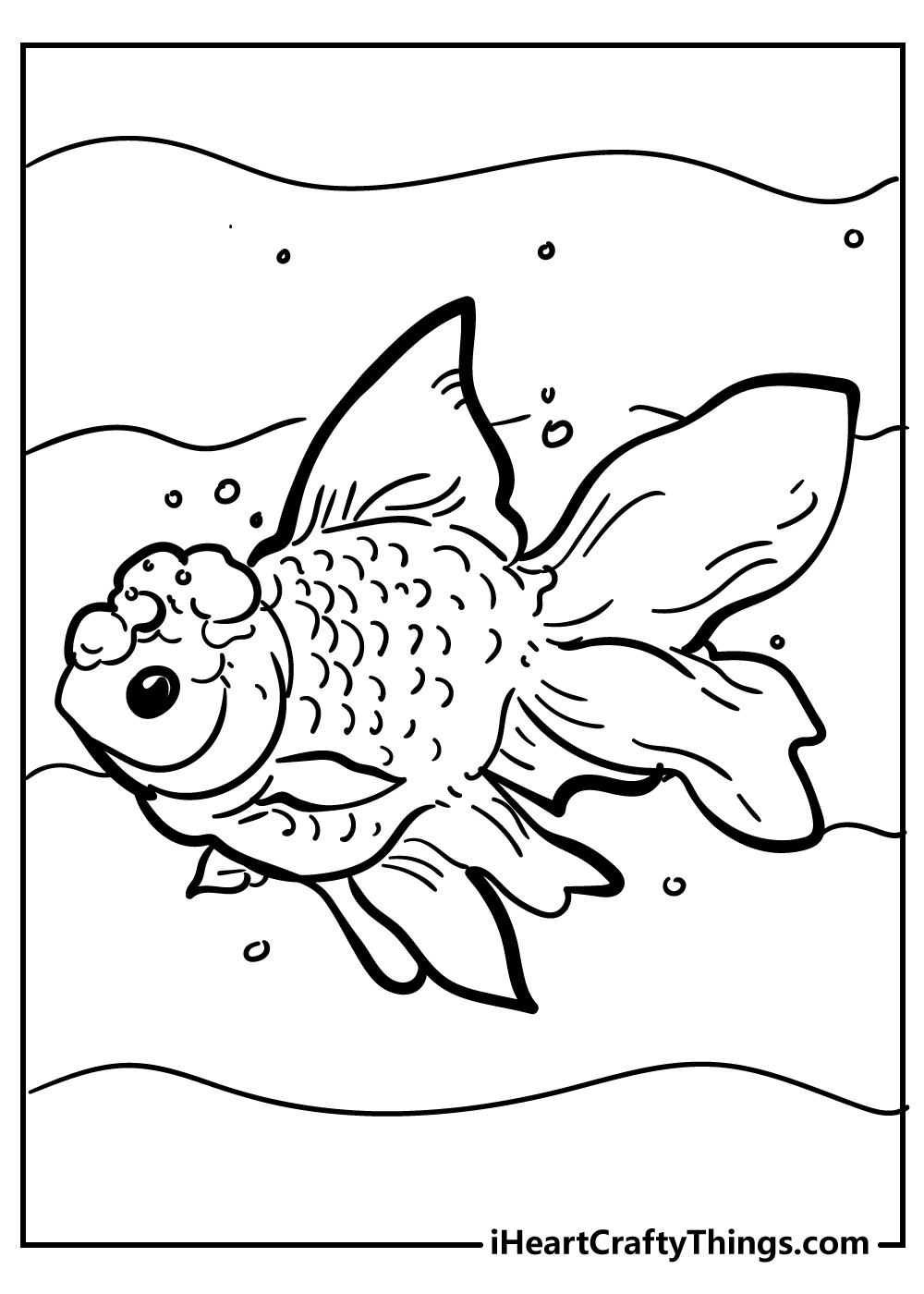 Fish coloring pages free printables