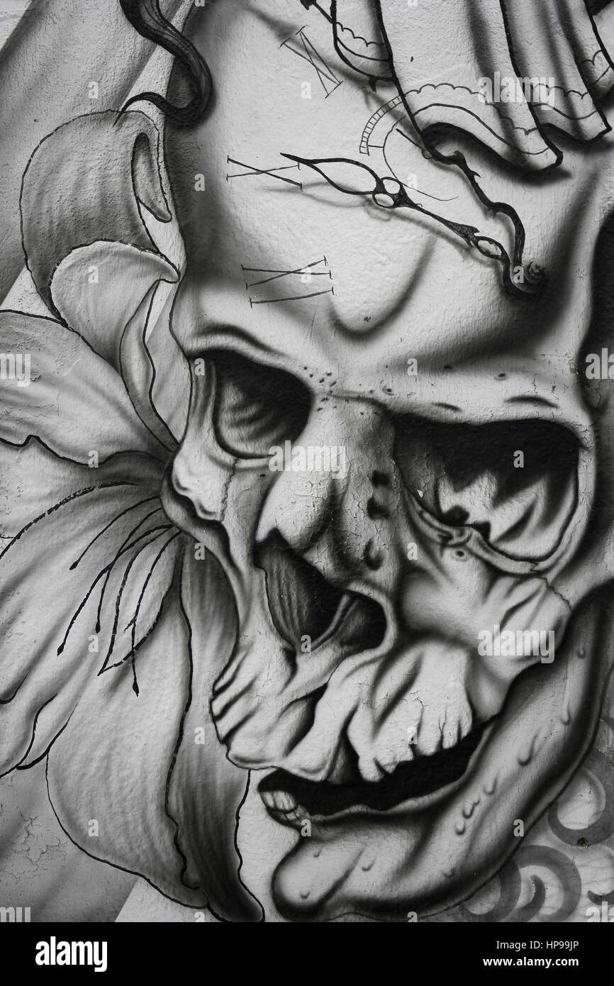Skull tattoo design hi