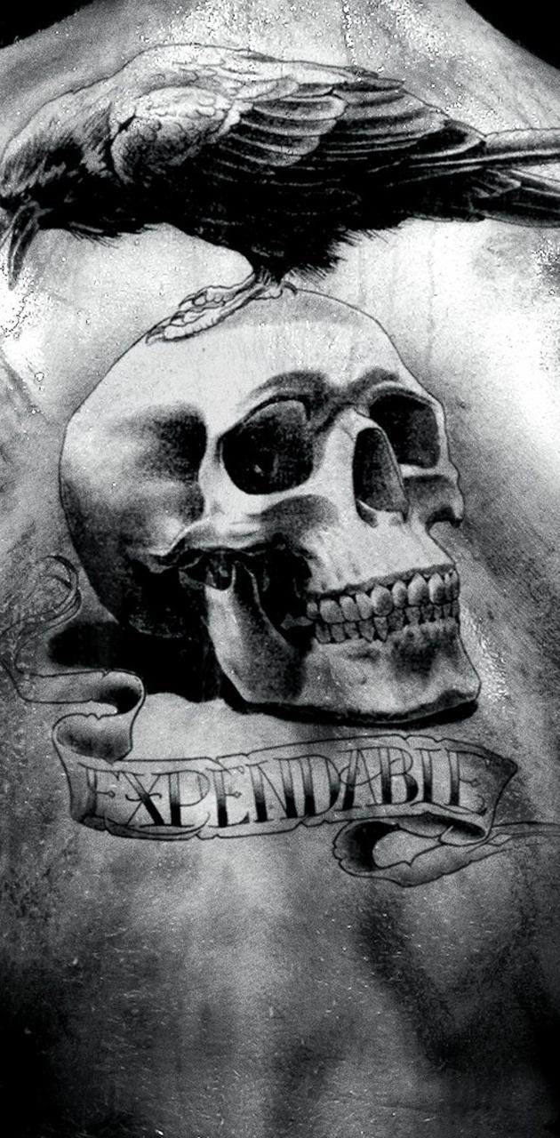 Skull tattoo wallpaper by lordofdark