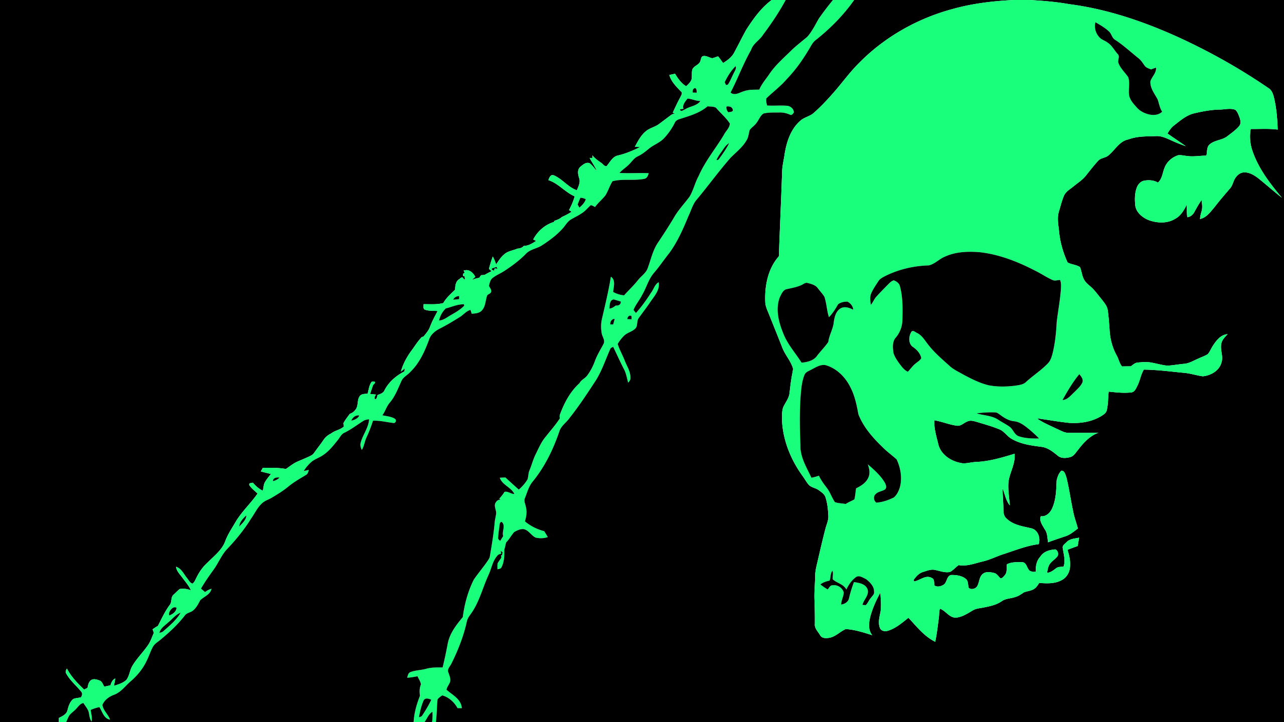 Black green skull minimalist hd artist k wallpapers images backgrounds photos and pictures