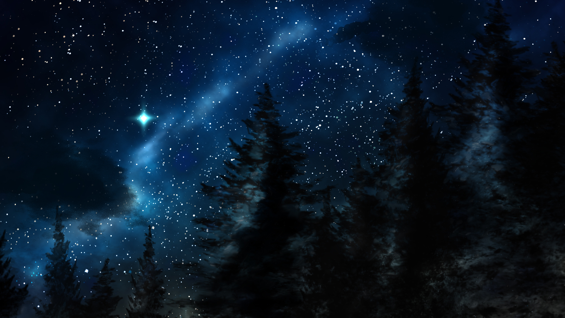 Starry sky hd papers and backgrounds