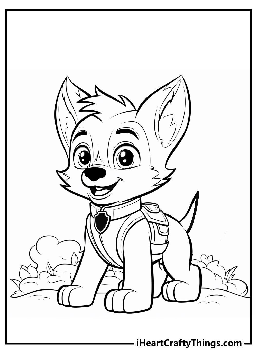 Paw patrol coloring pages free printables