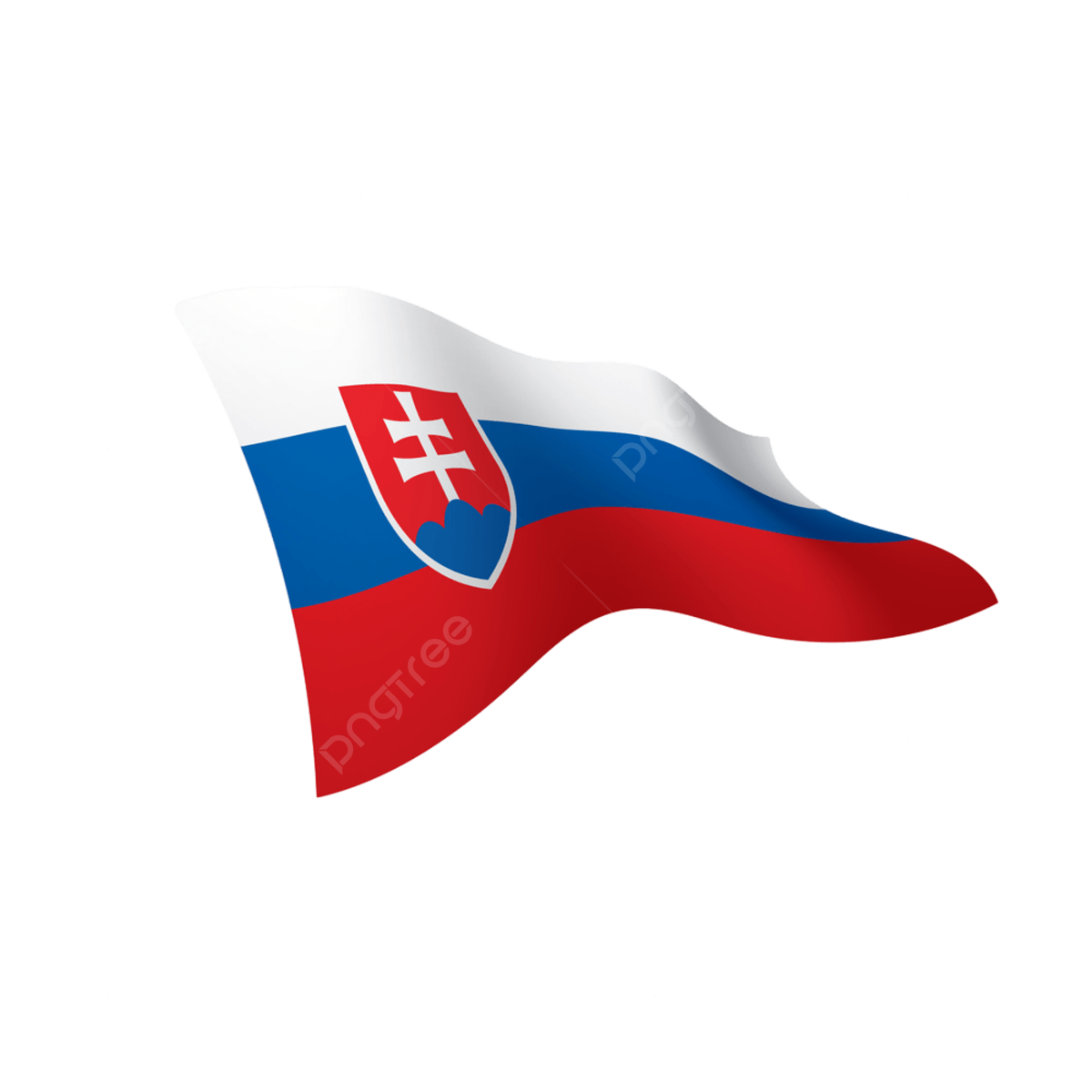 Slovakia flag vector art png slovakia flag illustration vector banner vector official illustration png image for free download