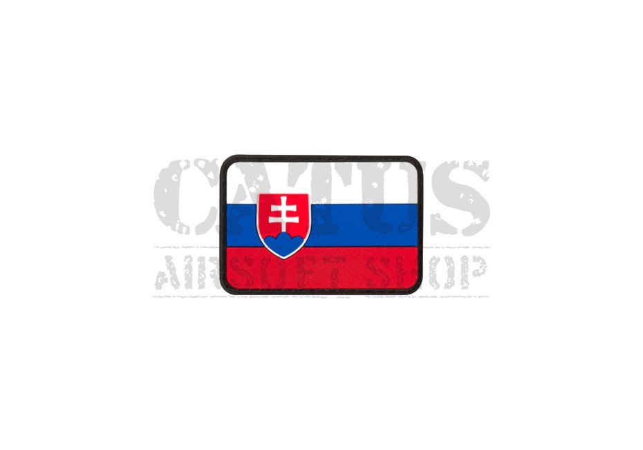 D velcro patch slovakia flag catus