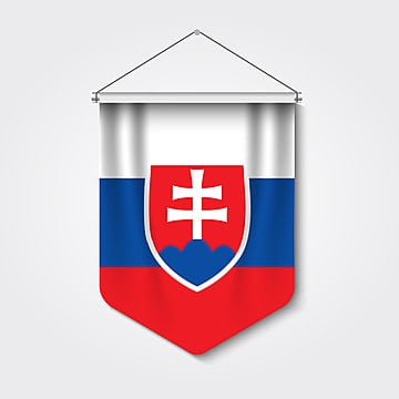 Flag of slovakia png vector psd and clipart with transparent background for free download