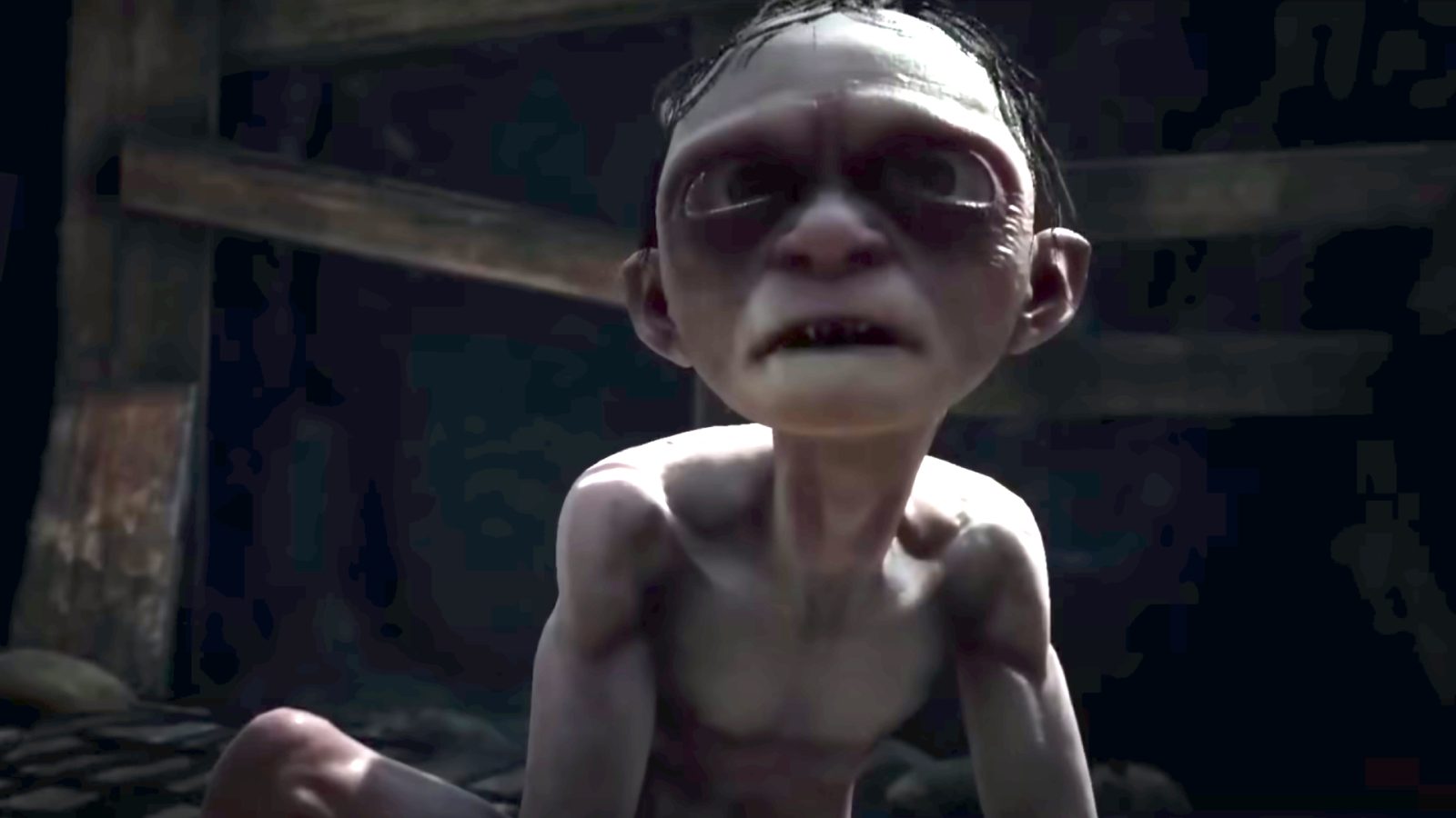Is the lord of the rings gollum actually ing out
