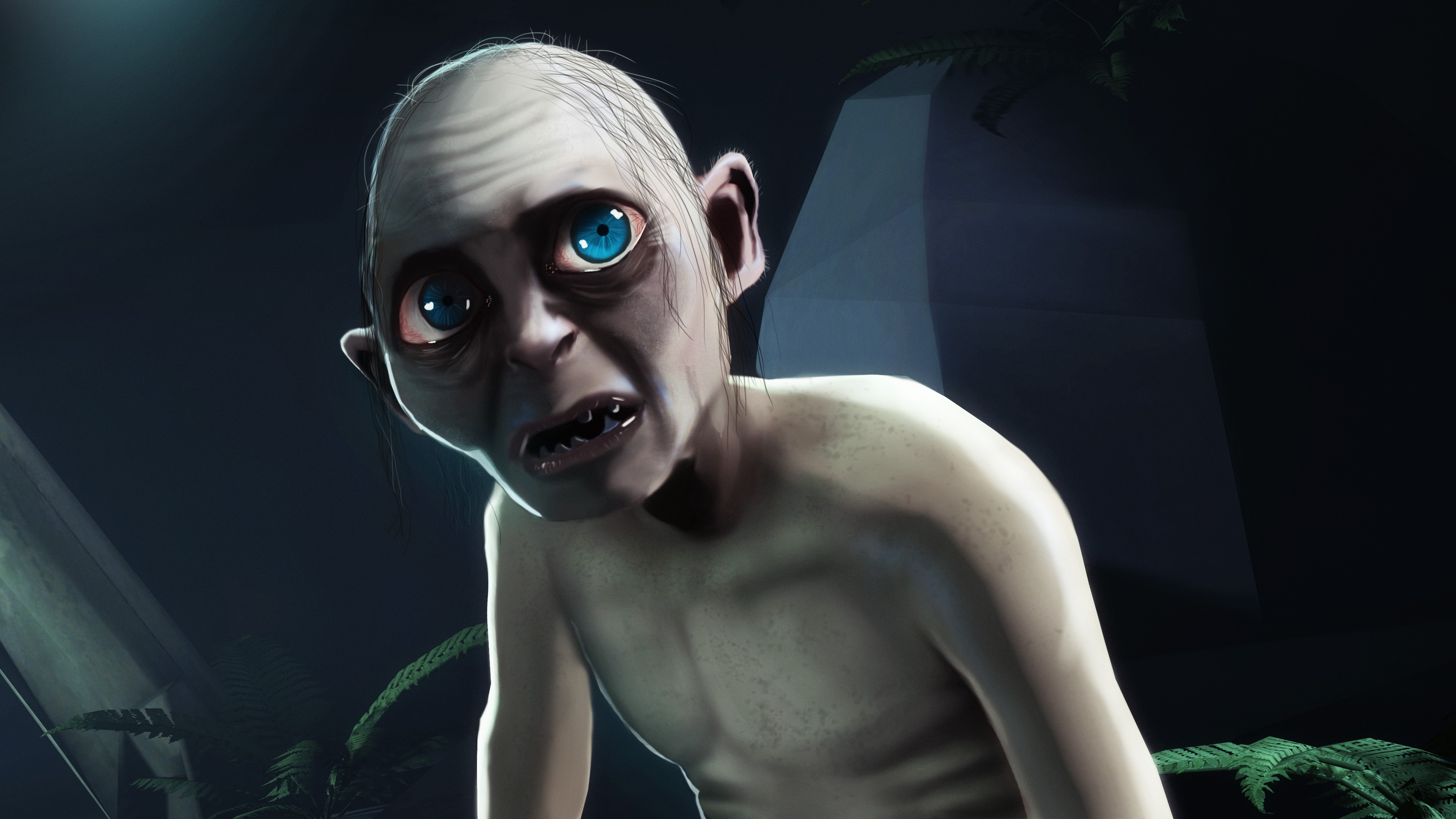 K gollum the lord of the rings glance