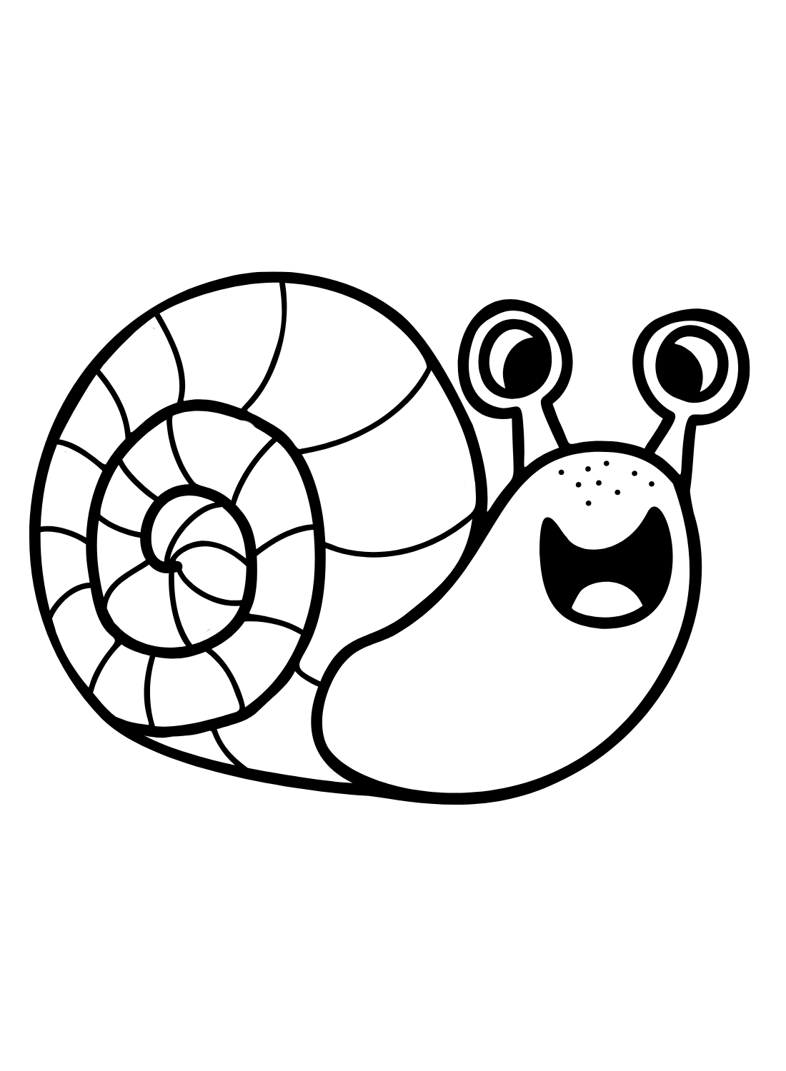 Snail coloring pages printable for free download