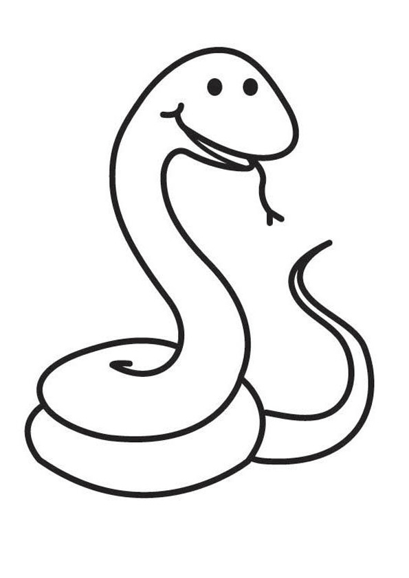 Coloring pages snake printable coloring pages for kids