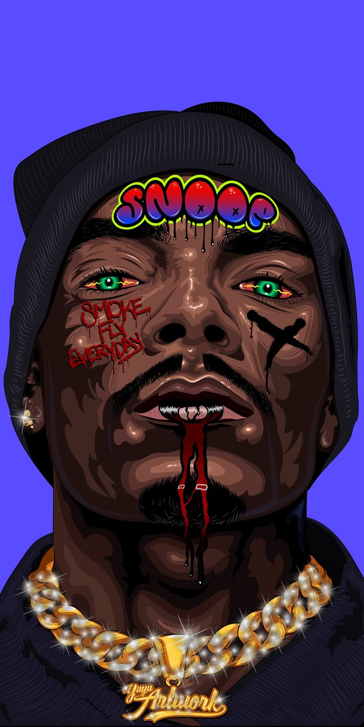Snoop dogg art black baby art really cool wallpapers rapper art