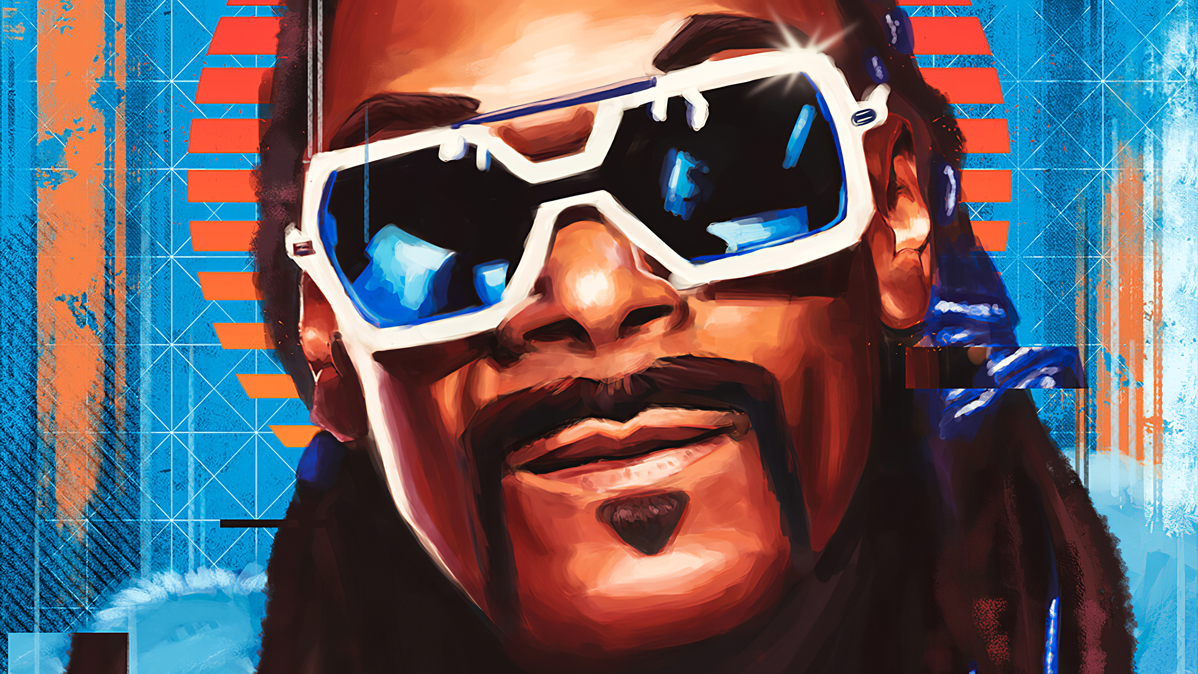 Snoop dogg digital portrait art k hd music k wallpapers images backgrounds photos and pictures