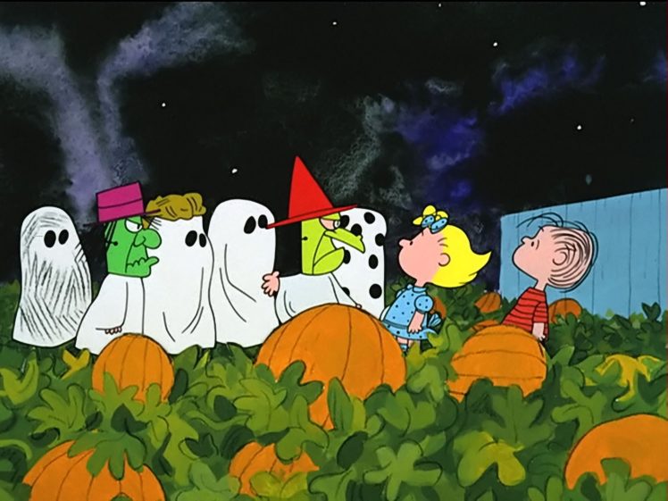 Charlie brown peanuts comics halloween wallpapers hd desktop and mobile backgrounds