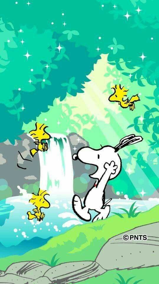 Happy spring snoopy pictures snoopy wallpaper snoopy images