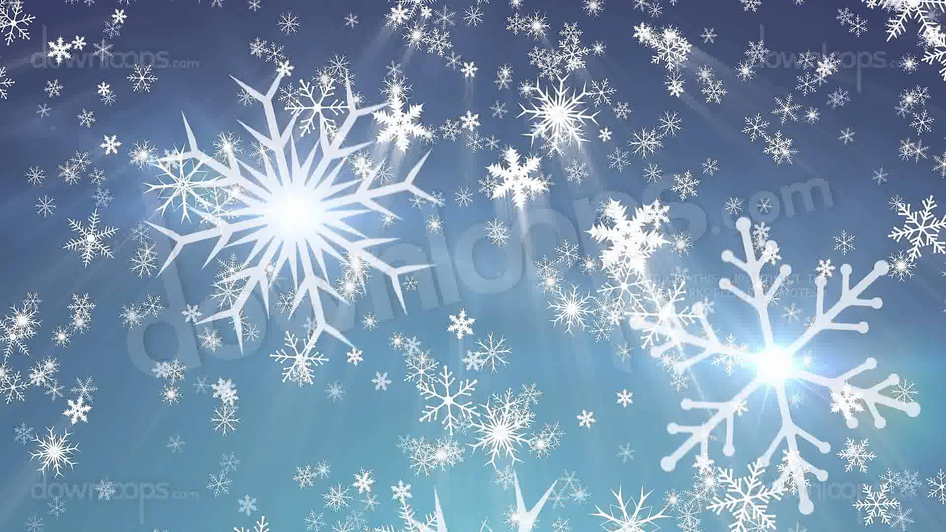 Animated snowflake wallpaper