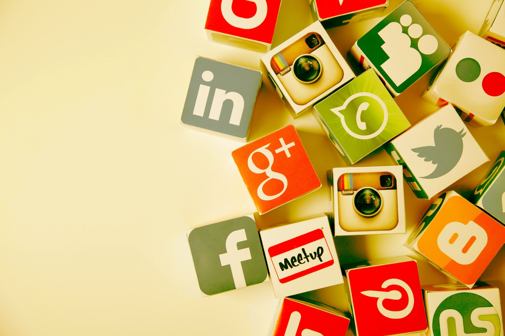 Social media logo wallpapers