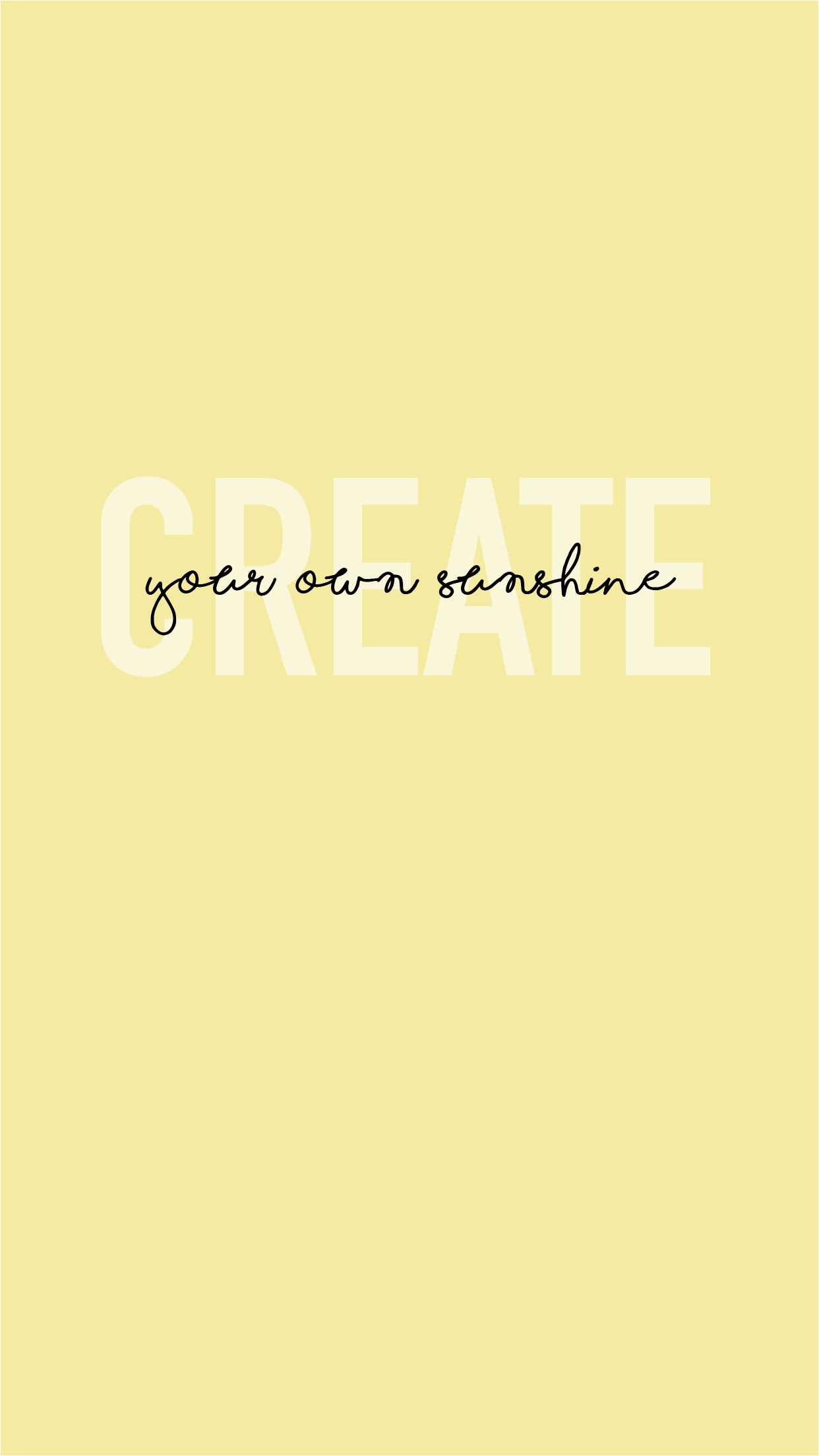 Soft yellow aesthetic wallpapers