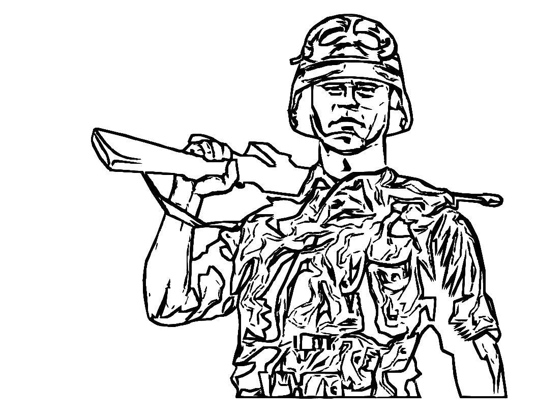 Online coloring pages coloring page soldiers coloring download print coloring page
