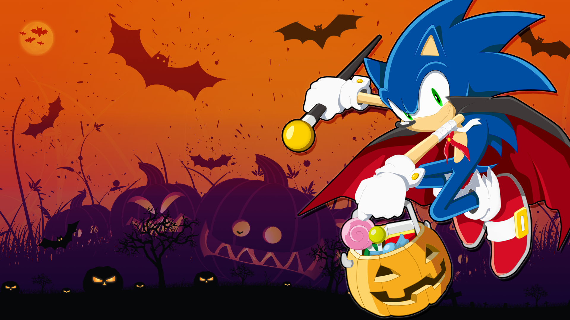 Sonic halloween by hinata on