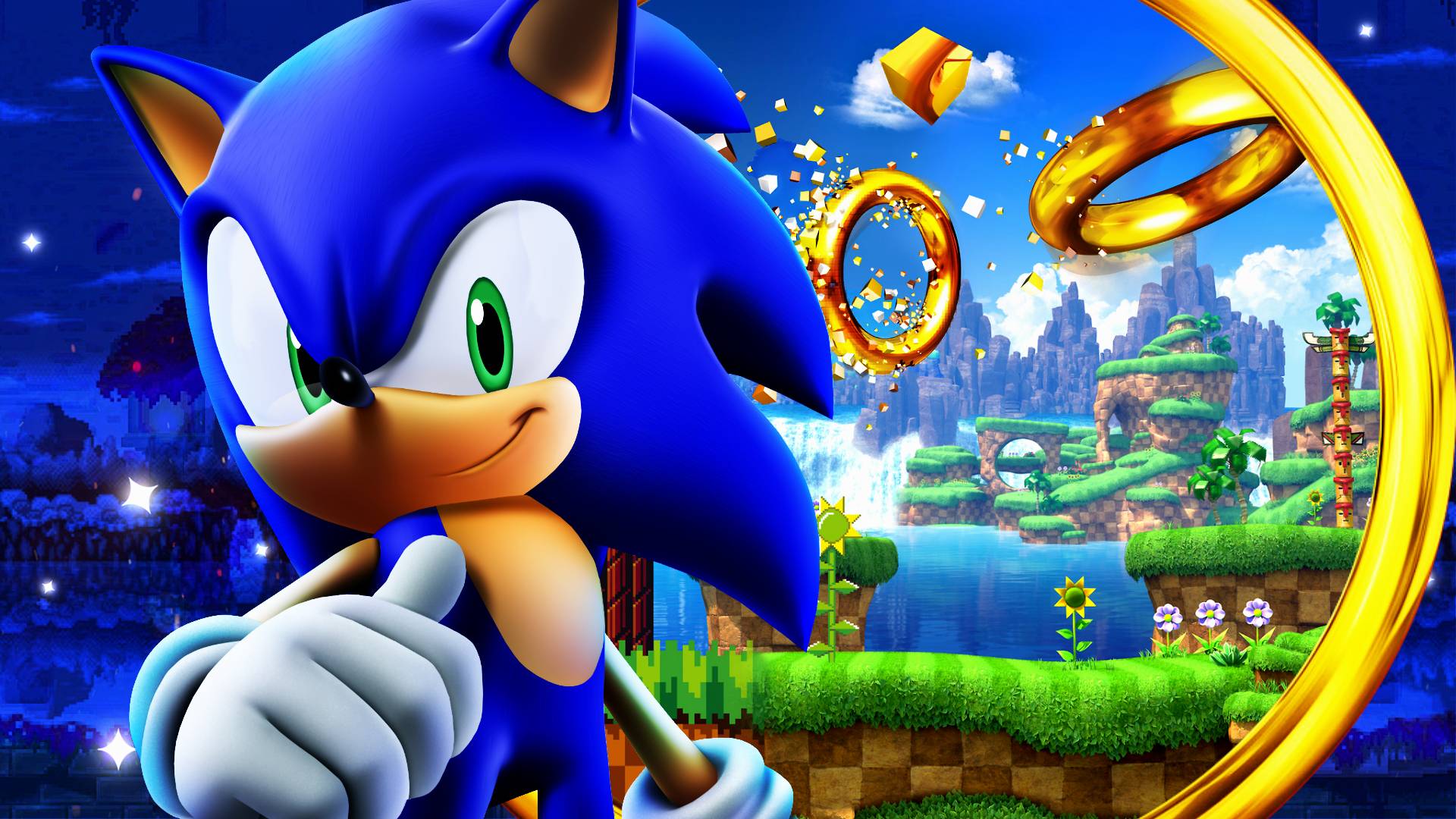 New sonic wallpaper for pc by sonicluminous on