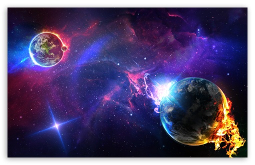 Space ultra hd desktop background wallpaper for triple tablet smartphone