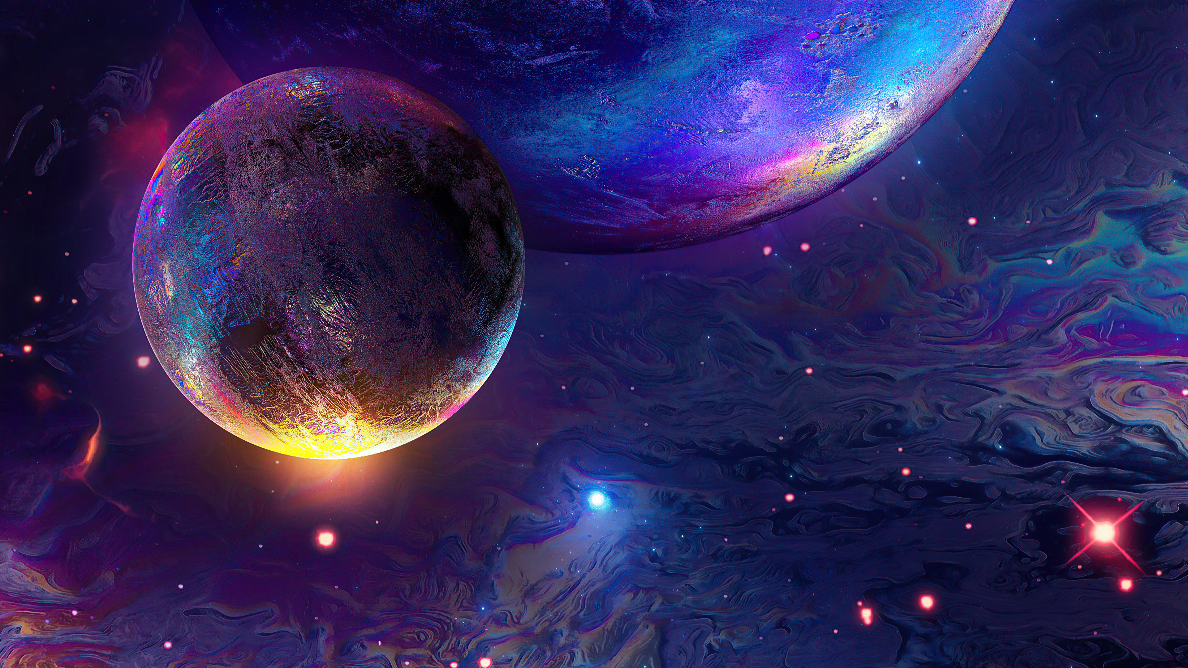 Outer digital space hd digital universe k wallpapers images backgrounds photos and pictures