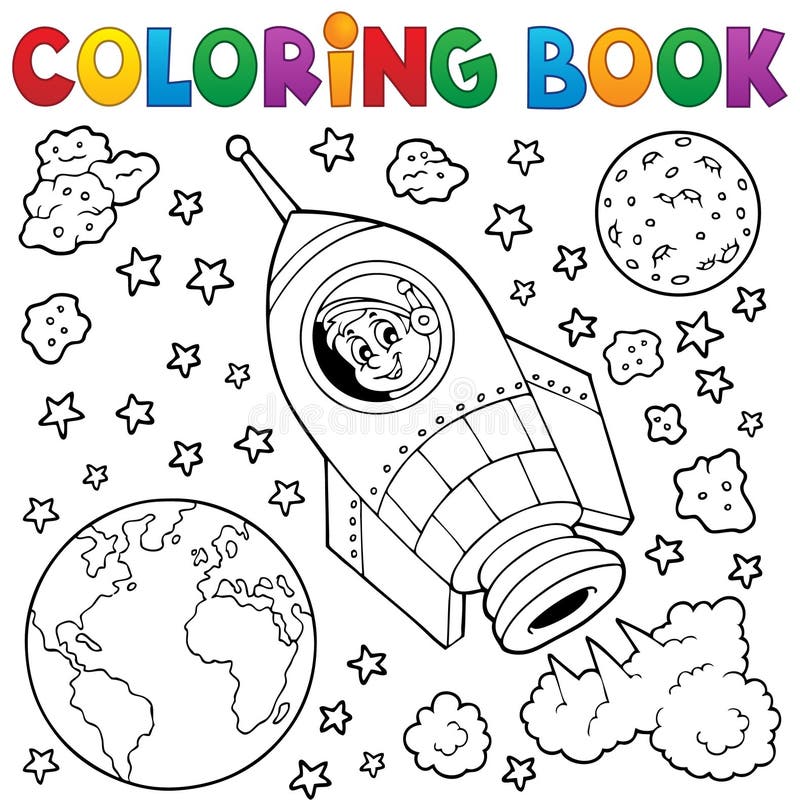 Space coloring stock illustrations â space coloring stock illustrations vectors clipart
