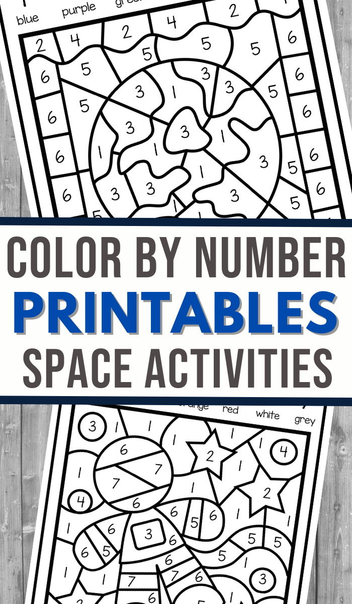 Space activity sheets