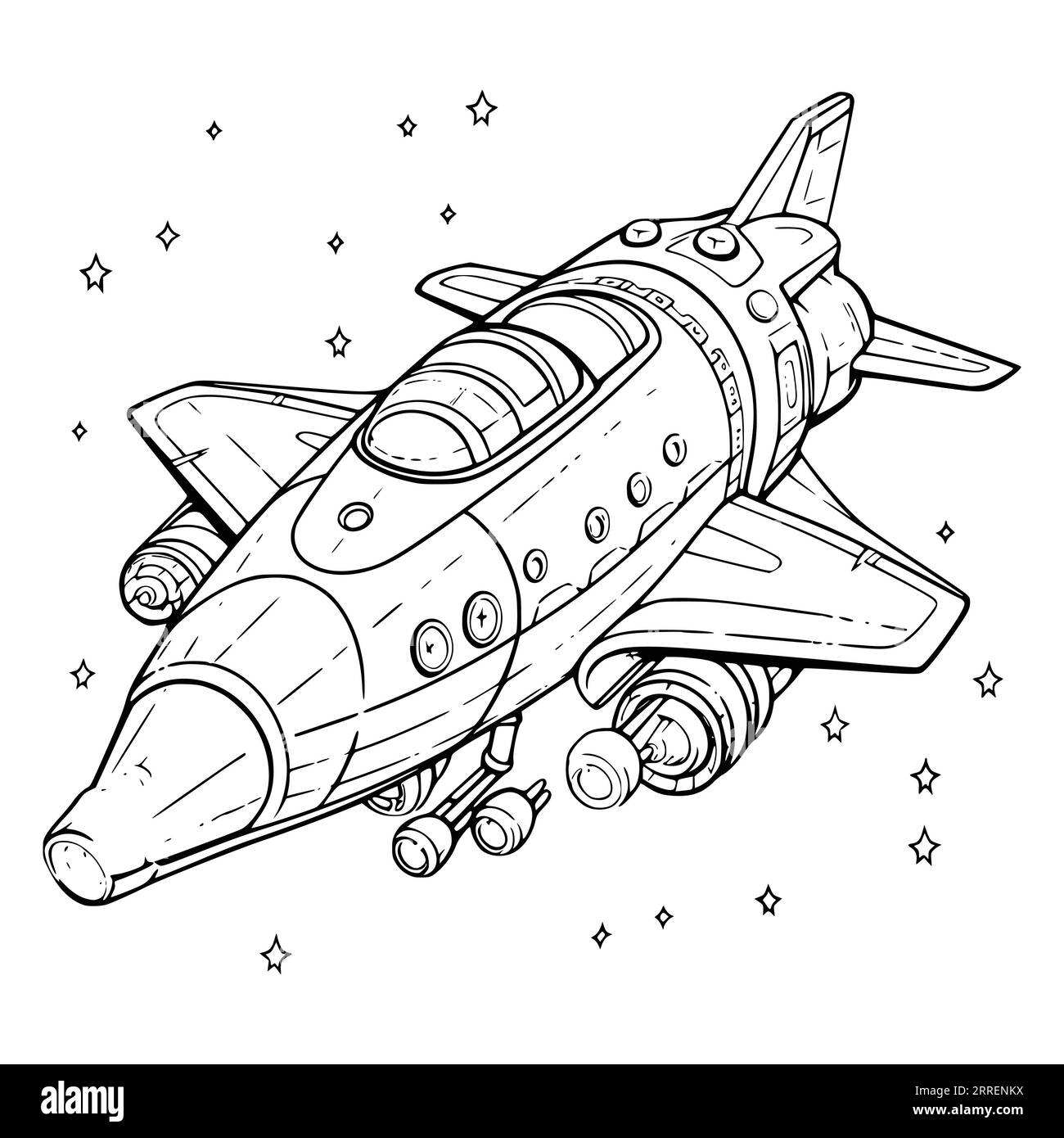 Spaceship coloring pages printable hi