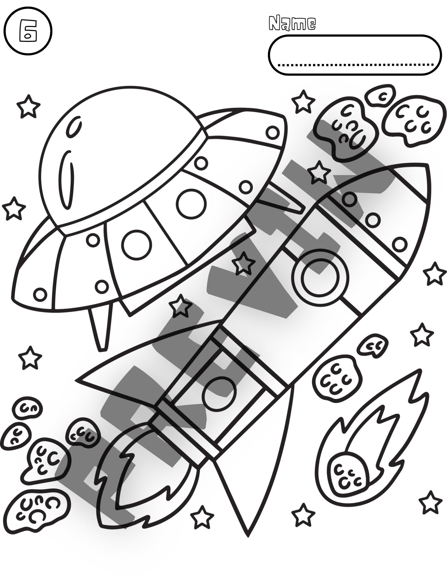 Space kids coloring pages astronaut ufo planets coloring pages v made by teachers