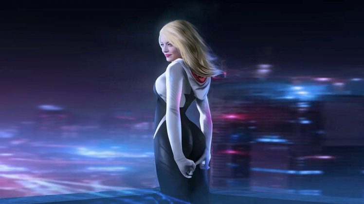Emma stone spider gwen wallpapers hd desktop and mobile backgrounds
