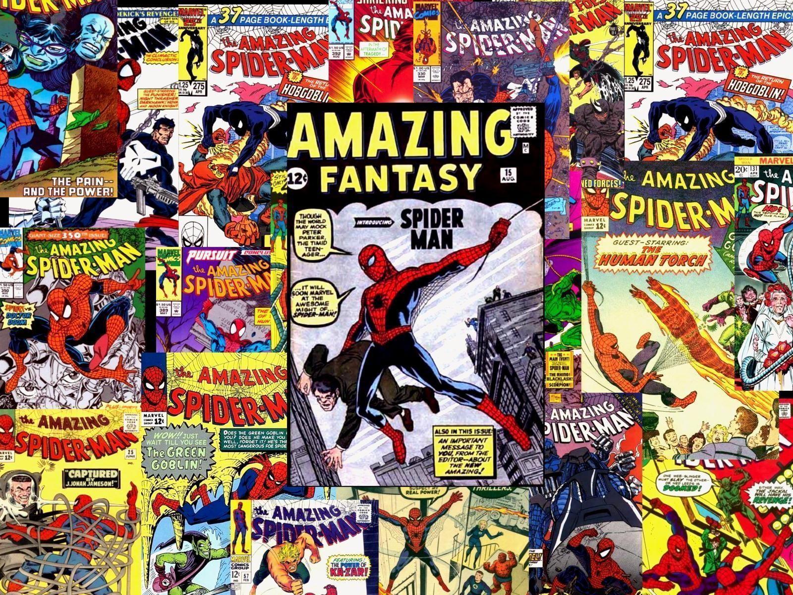 Vintage spider man wallpapers