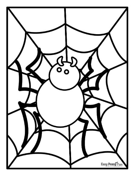 Printable spider coloring pages â sheets