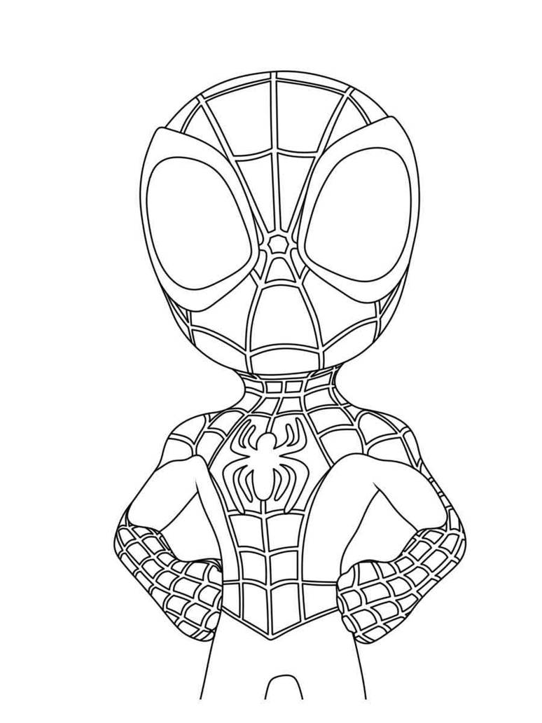 Spidey and his amazing friends coloring pages by coloringpageswk on