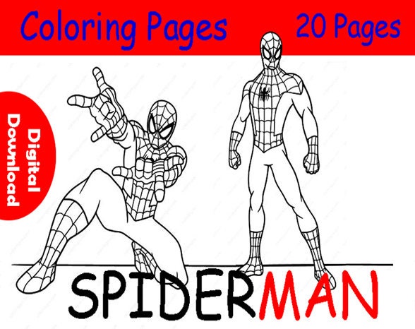 Buy spiderman coloring pages pdf coloring pages for kids best gift for boys and girls online in india