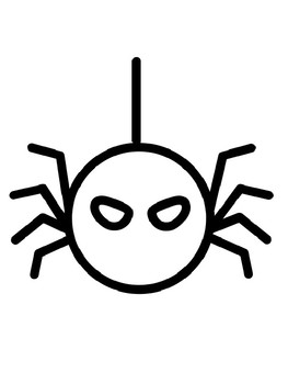 Spider templates spider coloring page spiders templates spiders halloween spider