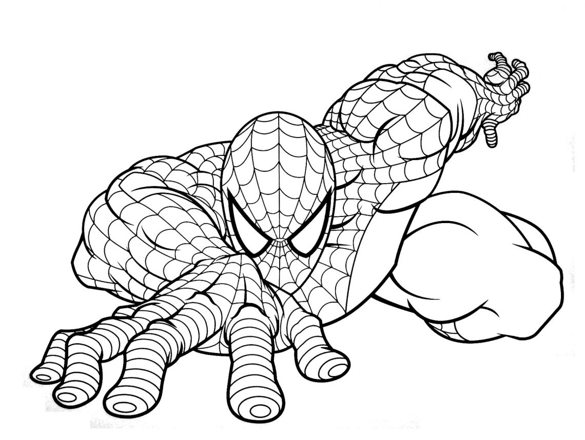 Spiderman coloring pages