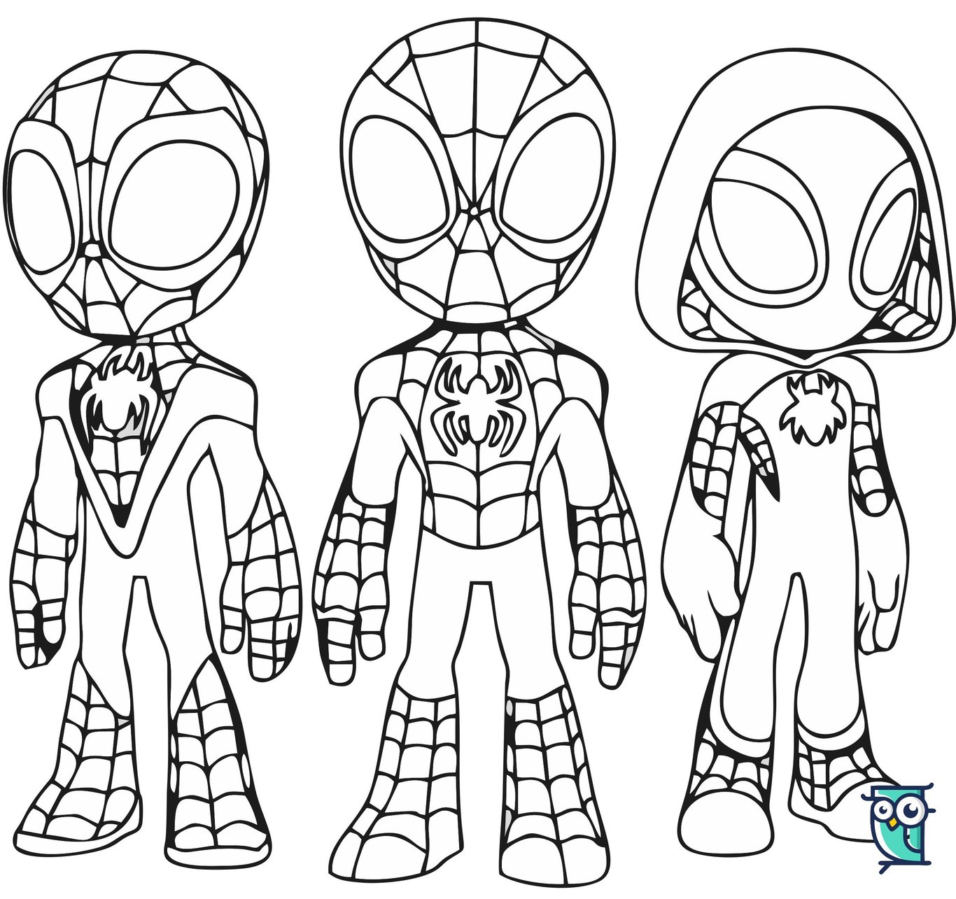 Unleash your imagination with free printable spidey and his amazing friends coloring pages