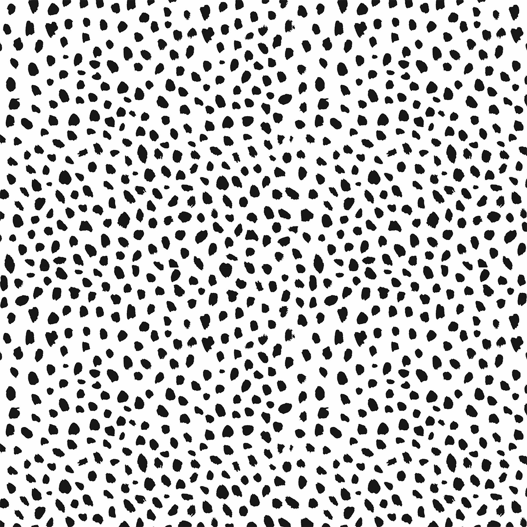 Aspyn spots wallpaper black and white spot wallpaper â project nursery