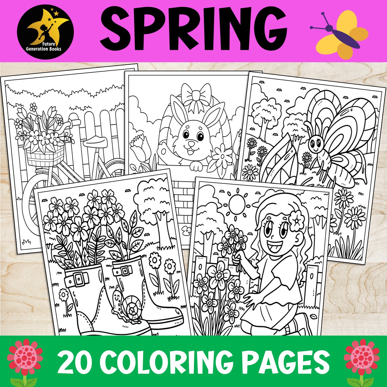 Spring after break activities coloring pages march april activities spring coloring pages preschool made by teachers