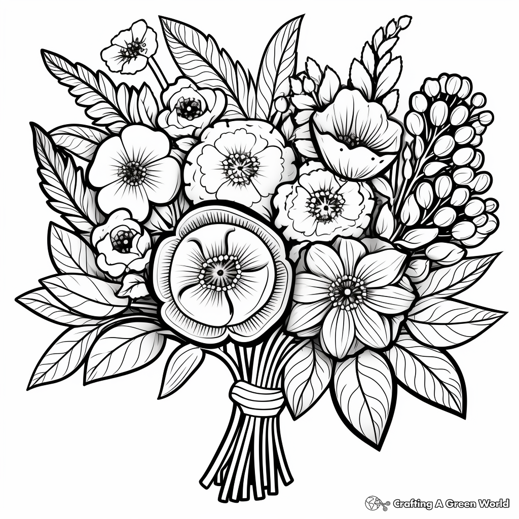 Spring for adults coloring pages
