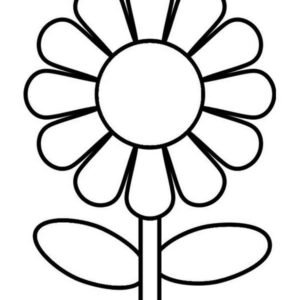 Spring flowers coloring pages printable for free download