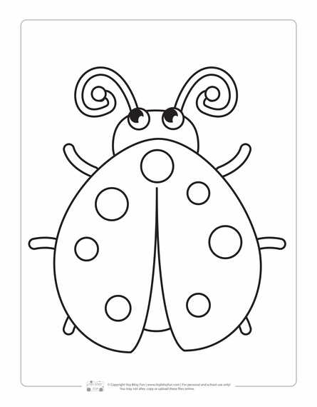 Spring coloring pages for kids