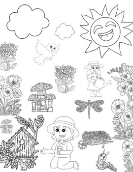Spring break coloring pagesspring coloring book fun spring coloring pages made by teachers