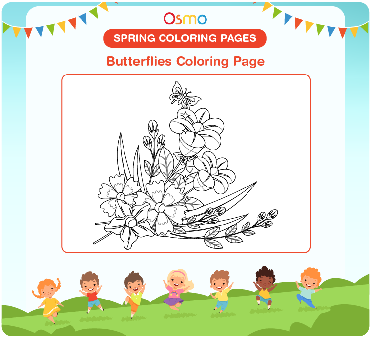 Spring coloring pages download free printables